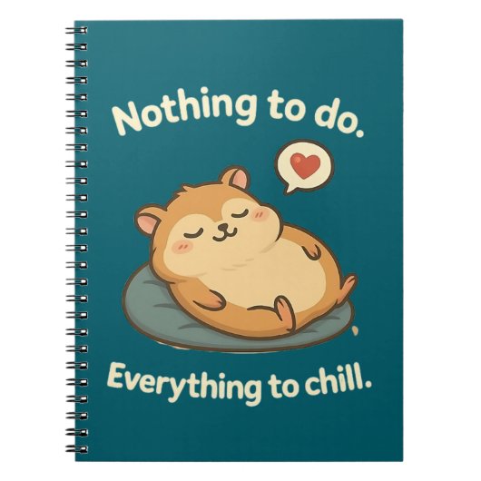 Mode détente - Journal de hamster mam mignon (Devant)