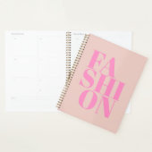 Mode d'impression Preppy Peach Peach Pink Typograp (Devant avec enveloppe)
