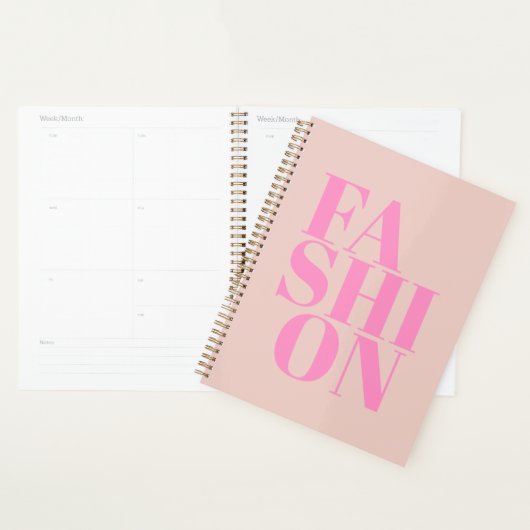 Mode d'impression Preppy Peach Peach Pink Typograp (Devant avec enveloppe)