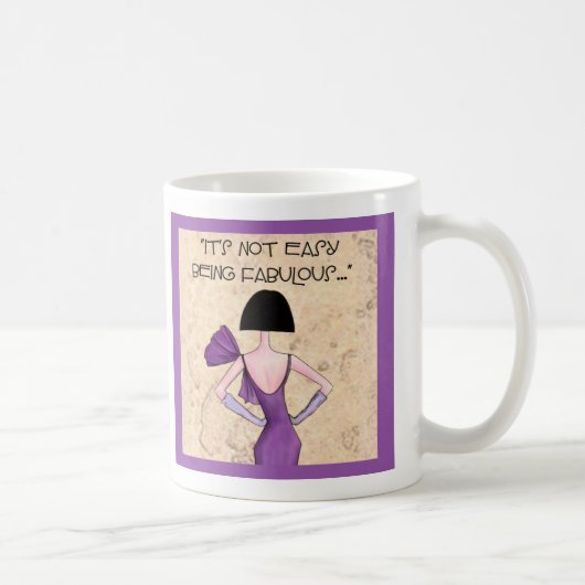 Mode Diva café Mug (Droite)