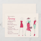 Mode Diva Uitnodiging (Voorkant / Achterkant)