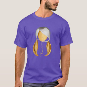 Mode Divina: An's Iconische Glamour Pose-ontwerp T-shirt
