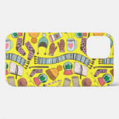 Mode: Doodle schetspatroon. Case-Mate iPhone Case (Achterkant (horizontaal))
