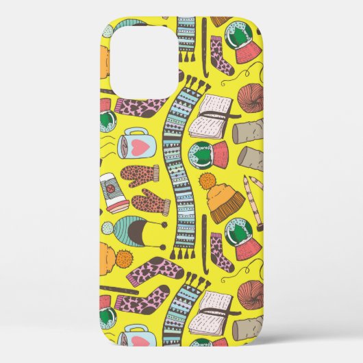 Mode: Doodle schetspatroon. Case-Mate iPhone Case (Achterkant)