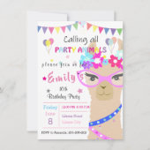 Mode drama llama kaart (Voorkant)