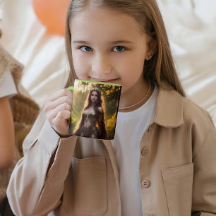 mode droyad woudgodin mooie kunst mok