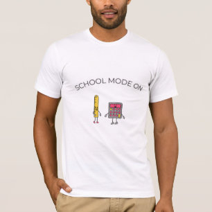Mode école sur T-shirt
