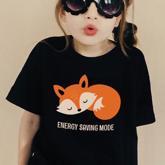 Mode économie d'énergie | T-Shirt Dormant Fox