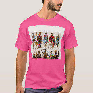 Mode en accessoires van het oude Afrikaanse tribaa T-shirt