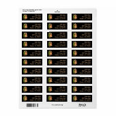 Mode Etiket (Full Sheet)