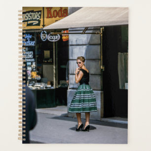 Mode féminine française de rue vintage 1950