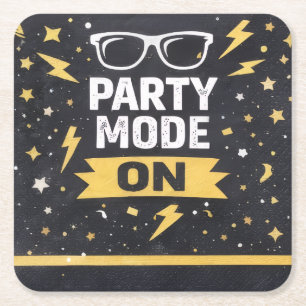 Mode Fête Activé Sous-verre pour boissons de fête