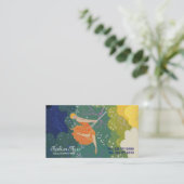 Mode Flare Swing Girl Visitekaartje (Staand voorkant)