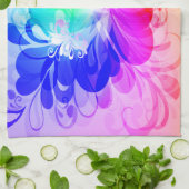 Mode Floral 5 Serviette de cuisine (Plié)