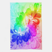 Mode Floral 5 Serviette de cuisine (Vertical)