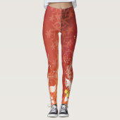 Mode florale 11 options Leggings (Devant)