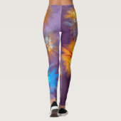 Mode florale 16 Leggings (Dos)