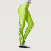 Mode florale 2-4 Options d'image Leggings (Droite)