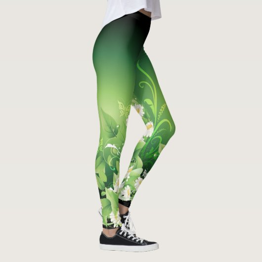 Mode florale 7 Leggings (Droite)