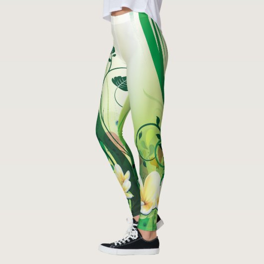 Mode florale 8 Leggings (Gauche)