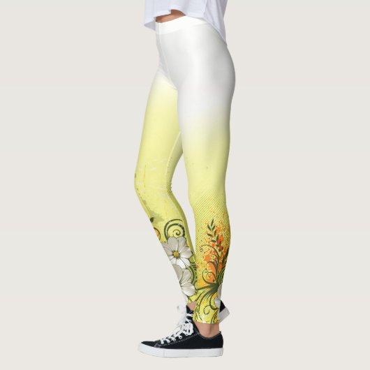 Mode florale 9 Leggings en option (Gauche)