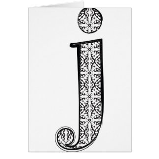 Mode font, Letter j