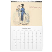 Mode française historique de calendrier imprimée (Feb 2027)