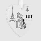 Mode française Paris Thème Ornement Décoration (devant)