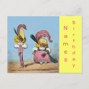 Mode Funny ~ Briefkaart / Uitnodigingen 4,25 x 5,6