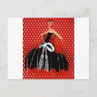 MODE GIRL BRIEFKAART