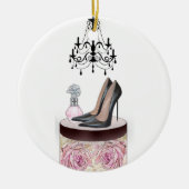 Mode Girl High Hiel Ornament (Voorkant)