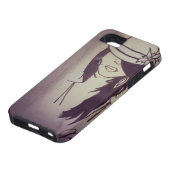 Mode Girl iPhone 5 Hoesje - Gepersonaliseerd (Onderkant)