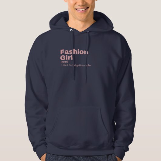 Mode Girl - Mode Hoodie (Voorkant)