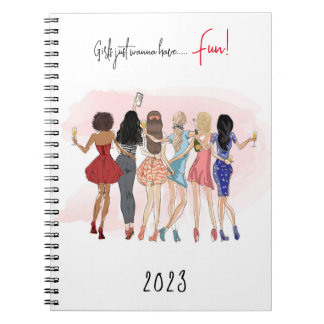 Mode Girl Note-boek Notitieboek