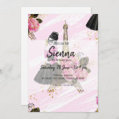 Mode girly kaart (Voorkant / Achterkant)