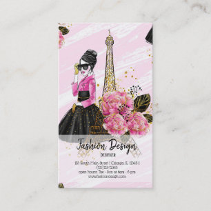Mode girly visitekaartje