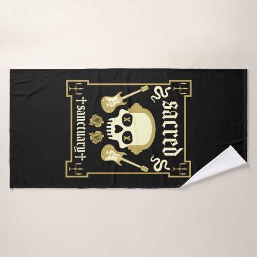 Mode Goth Rock (Serviette de bain)