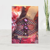 Mode Happy Birthday Card Kaart (Achterkant)