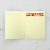 Mode Happy Birthday Card Kaart (Binnen)