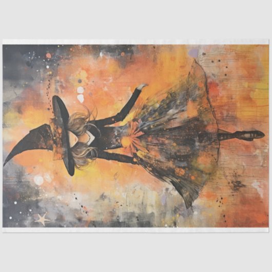 Mode Heks Halloween 2023 Tissuepapier (Voorkant)