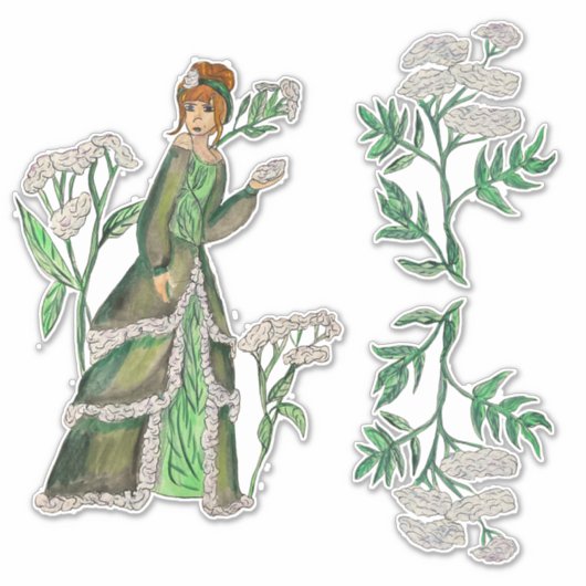 Mode hemlockspar sticker (Voorkant)