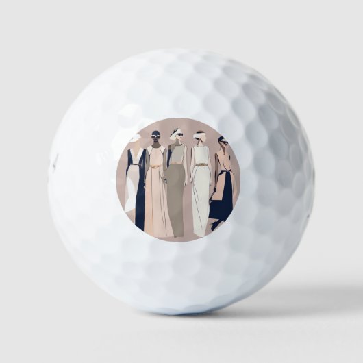 Mode Icon golfbal Golfballen (Voorkant)