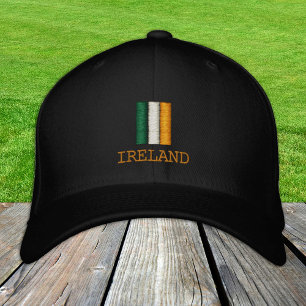 Mode Ierland en de Ierse vlag / Ierse patriotten Geborduurde Pet