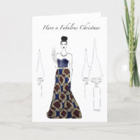 Mode Illustratie Kerstkaarten