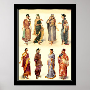 Mode Inde Affiche Vintage
