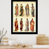 Mode Inde Poster vintage (Cuisine)