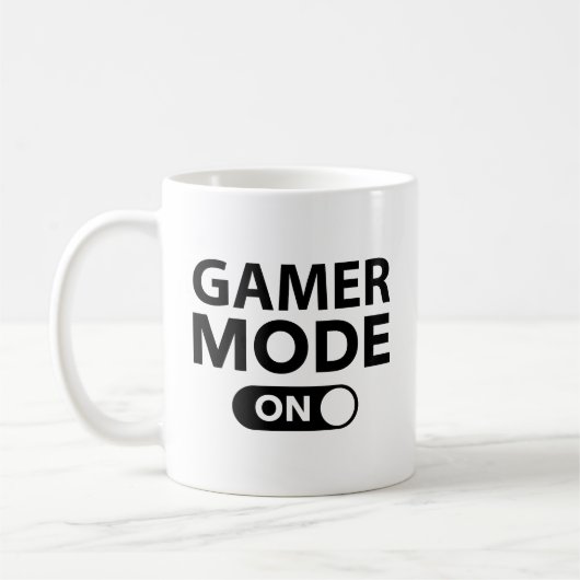 Mode Joueur sur la tasse de café (Gauche)