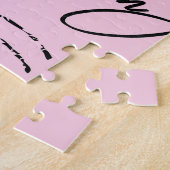 Mode, kalligrafie, Eiffeltoren, lippen Legpuzzel (Zijkant)