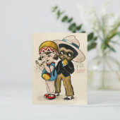 mode kinderen uit 1920 briefkaart (Staand voorkant)