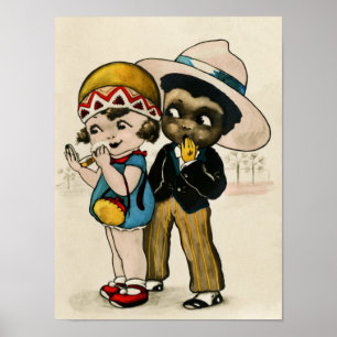 mode kinderen uit 1920 poster